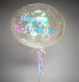 Bubble balloons in Dubai
